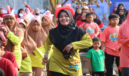 Meriah! Semarak HUT RI ke-80 SD Mujonta Penuh Keceriaan dan Kebersamaan